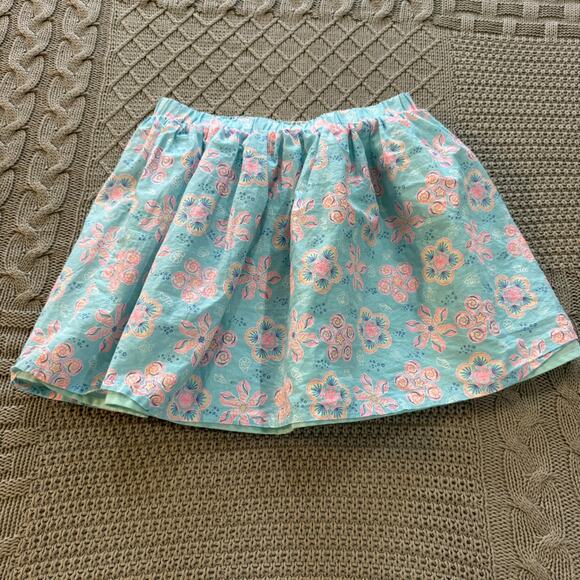 Isaac Mizrahi Seashell Layered Skirt ~ 7/8 - Picture 1 of 10